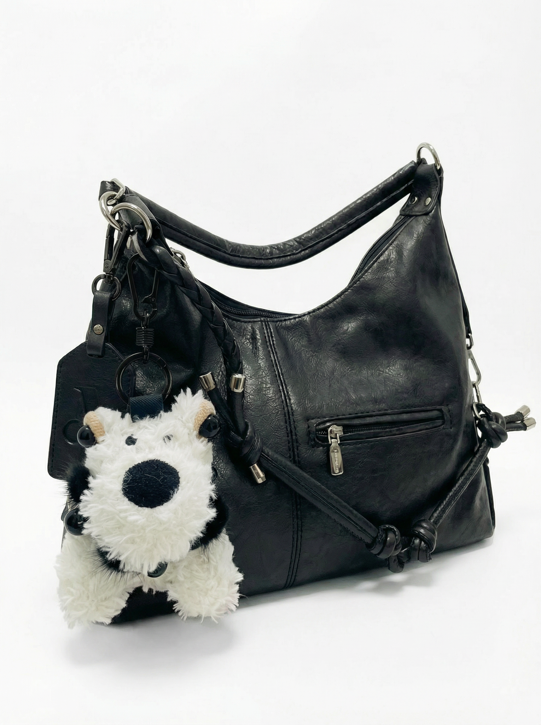 Plush Dog Bag Charm