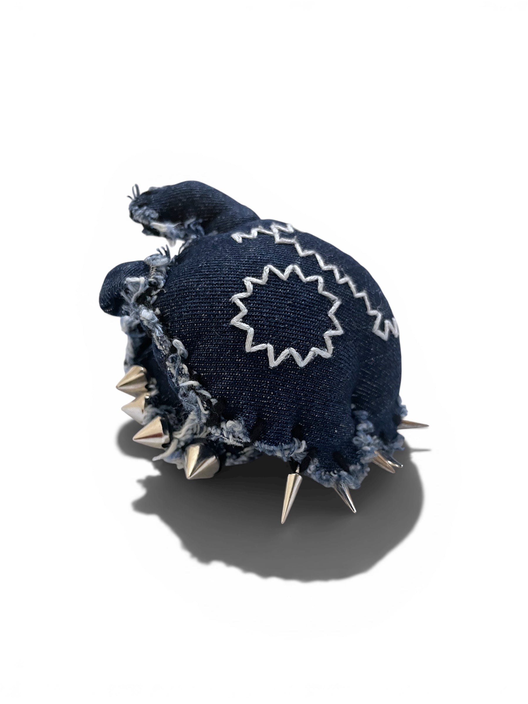 Denim Cat Bag Charm