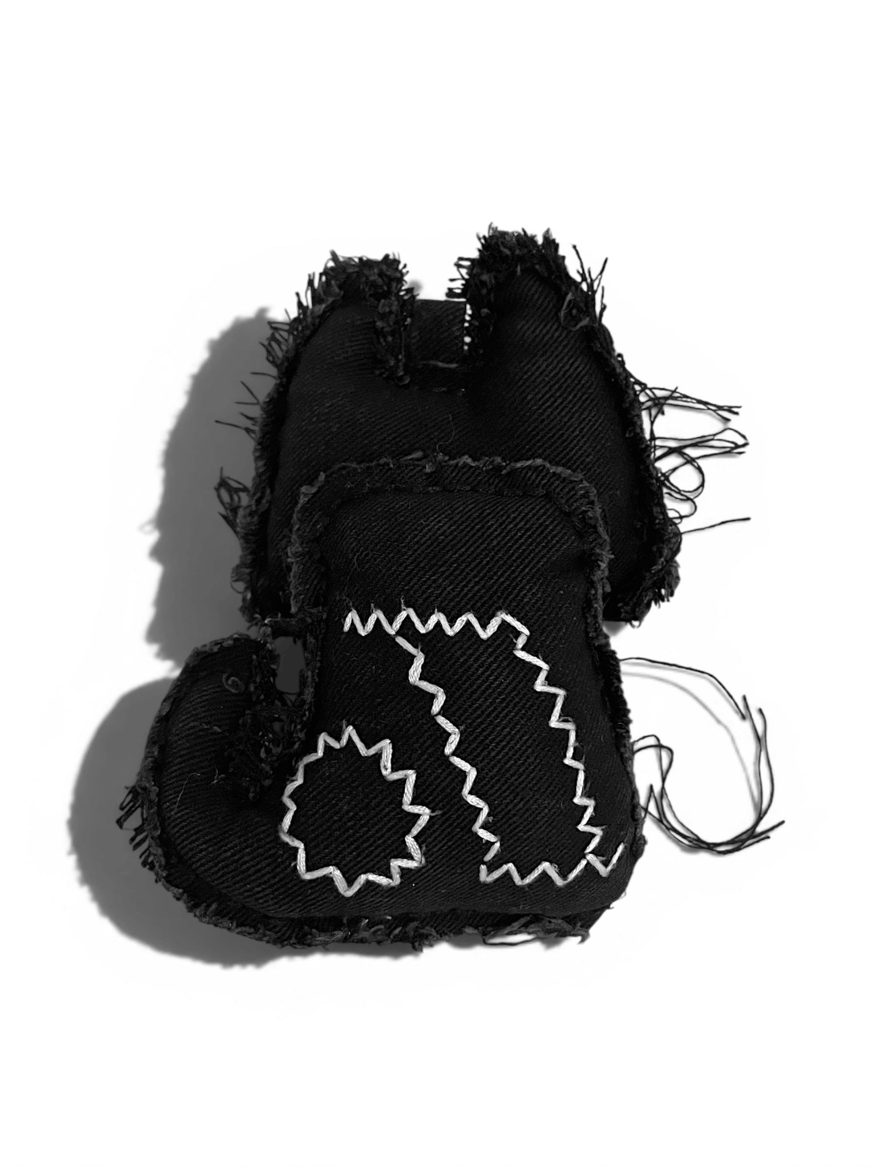 Denim Cat Bag Charm