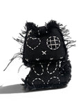 Denim Cat Bag Charm