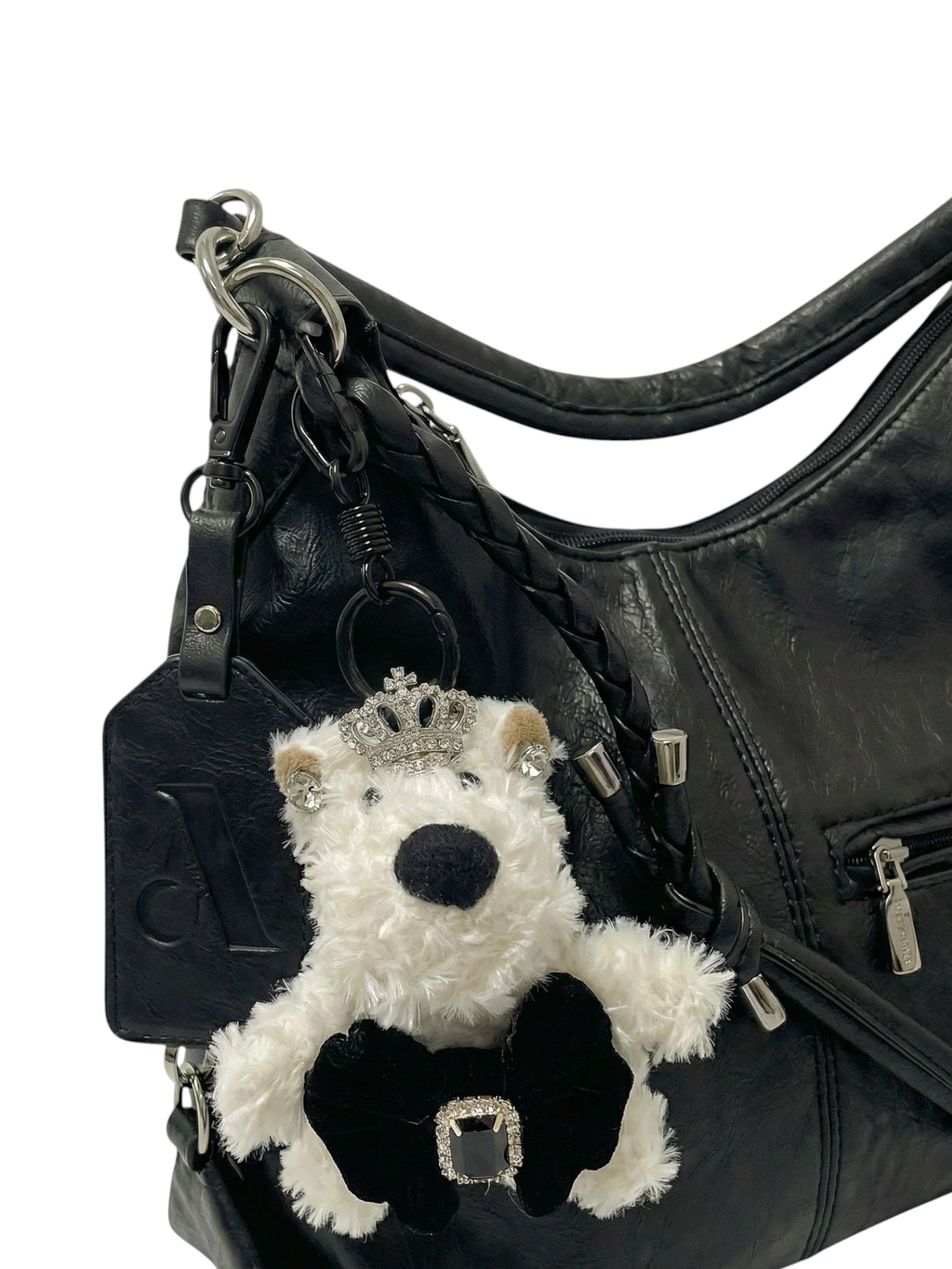 Plush Dog Bag Charm