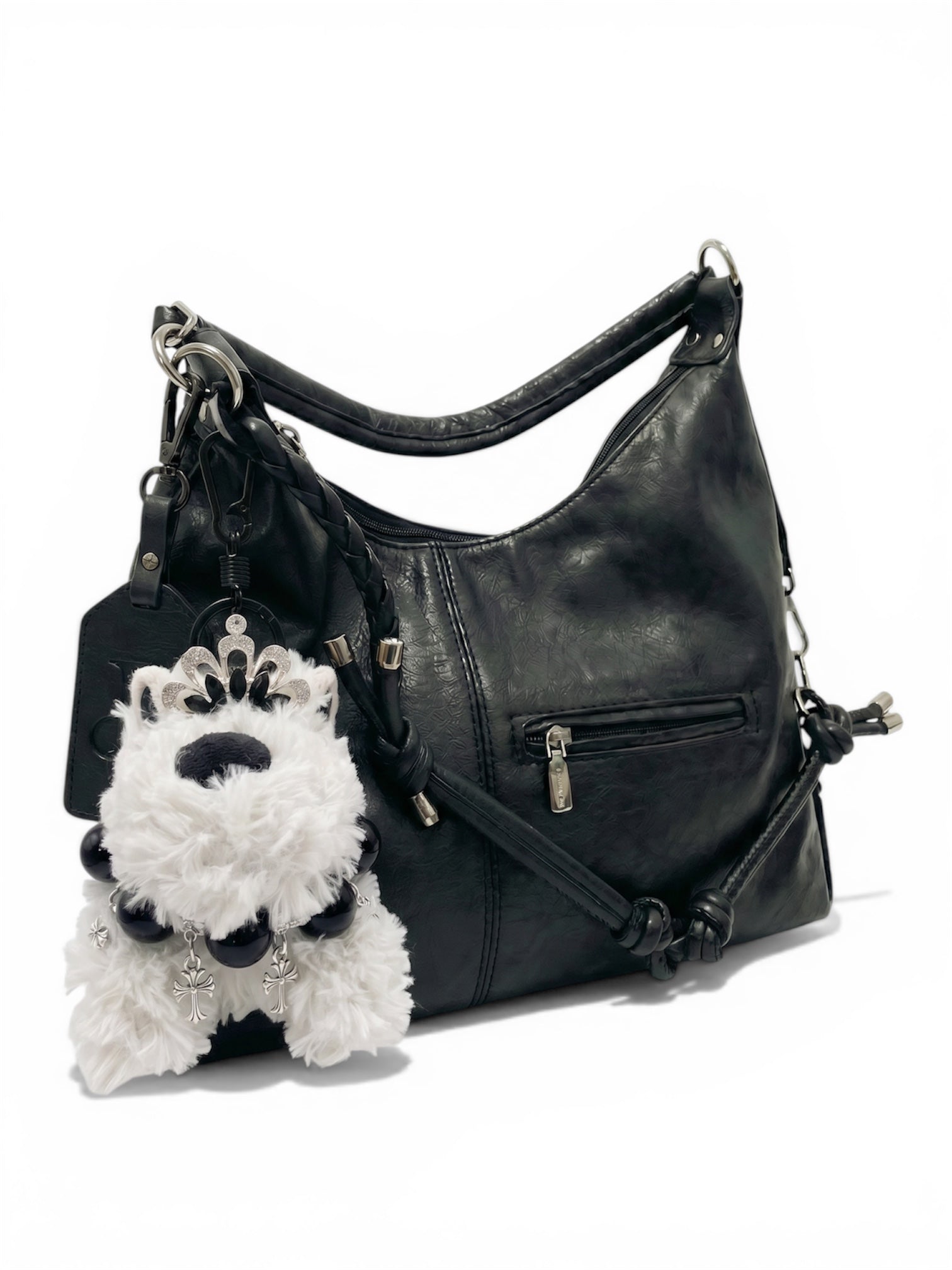 Plush Dog Bag Charm